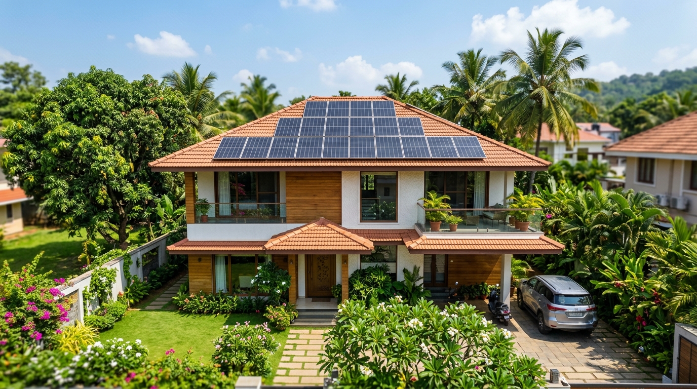 PM Surya Ghar Residential Rooftop Installation